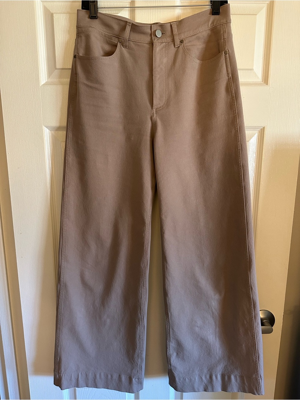 MM. Lafleur Milo Wide-Leg Better Than Jeans in Saddle